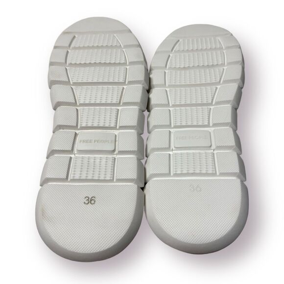 Free People Crochet Sneakers Bohochic Catch Me If You Can 6.5 Shoes Cottagecore - Picture 7 of 7